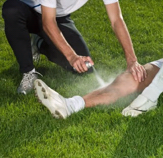 CLOR ETIL...ini lho yg ketika pemain bola cidera lalu disemprot langsung sembuh.