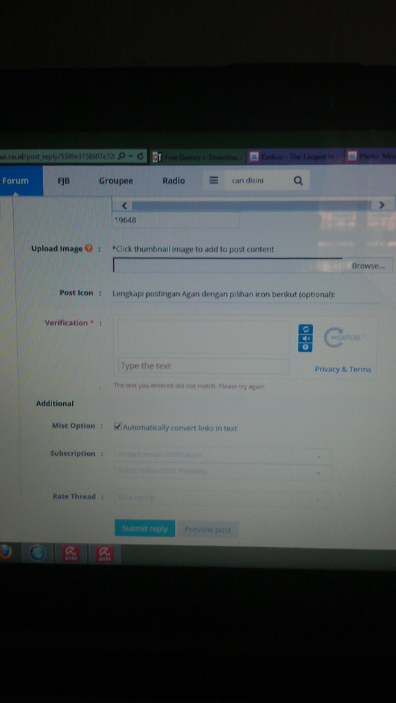 Inilah captcha tersusah di kaskus gan