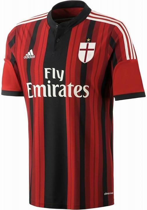 Jersey Baru Ac Milan Home