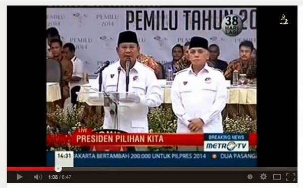 &#91;Spontanitas-Tanpa Sutradara&#93; Sisi Lain Prabowo Vs Jokowi