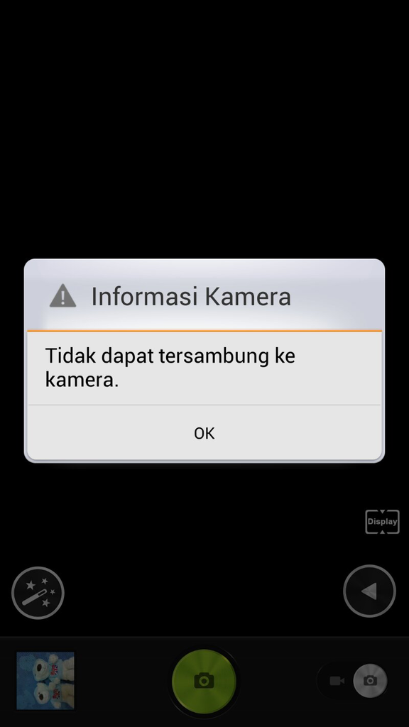 hp ane kaga bisa ngakses kamera gan..