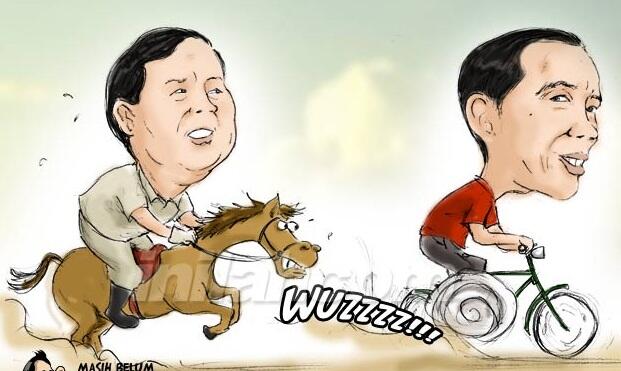 jika, jokowi menang dia akan mengukir sejarah dengan sepedahnya