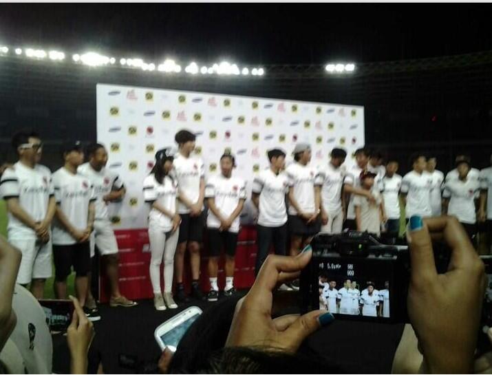 Foto-Foto Lengkap Asian Dream Cup 2014 Park Ji Sung &amp; Running Man 런닝맨 