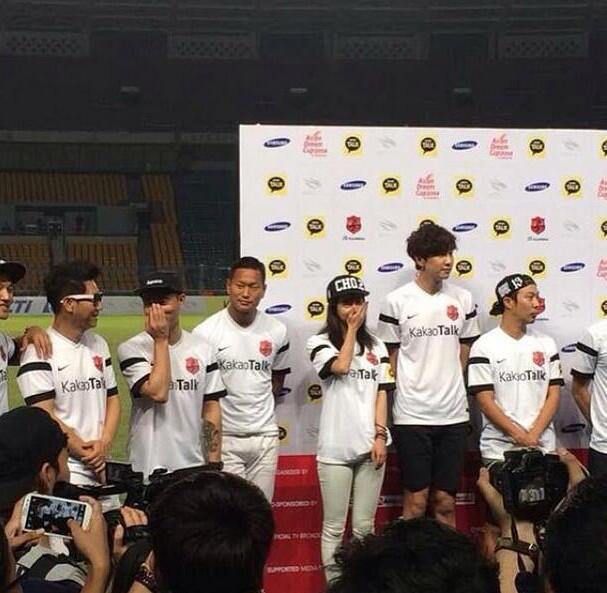 Foto-Foto Lengkap Asian Dream Cup 2014 Park Ji Sung &amp; Running Man 런닝맨 