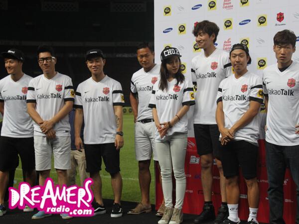 Foto-Foto Lengkap Asian Dream Cup 2014 Park Ji Sung &amp; Running Man 런닝맨 