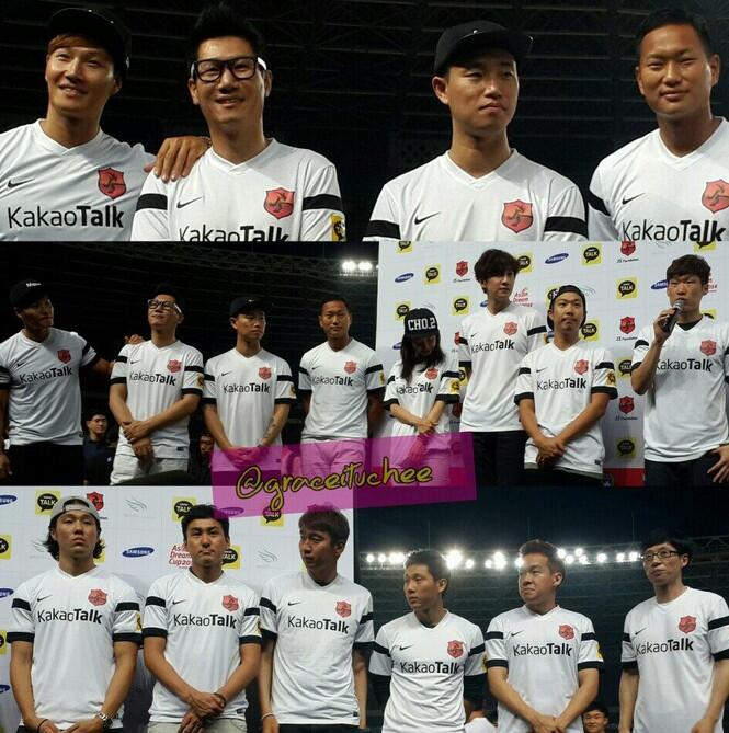 Foto-Foto Lengkap Asian Dream Cup 2014 Park Ji Sung &amp; Running Man 런닝맨 