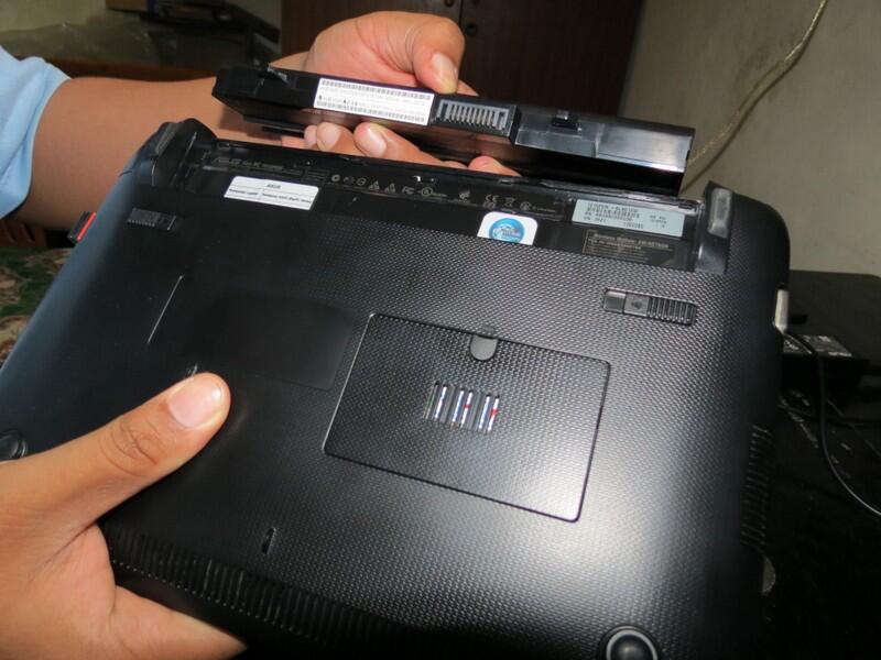 Langkah penyelamatan laptop tersiram air