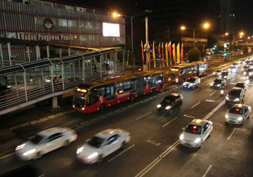Ini Hasil Dari Dua Hari Operasi Transjakarta AMARI (Armada Malam Hari) Gan!
