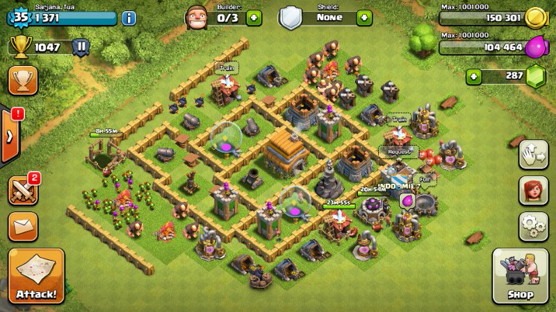 JUAL ID CLASH OF CLANS Harga murah meriah ( PICT selalu update setiap hari hari )