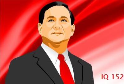 DAHSYAT !!, IQ Prabowo 152 (super jenius)