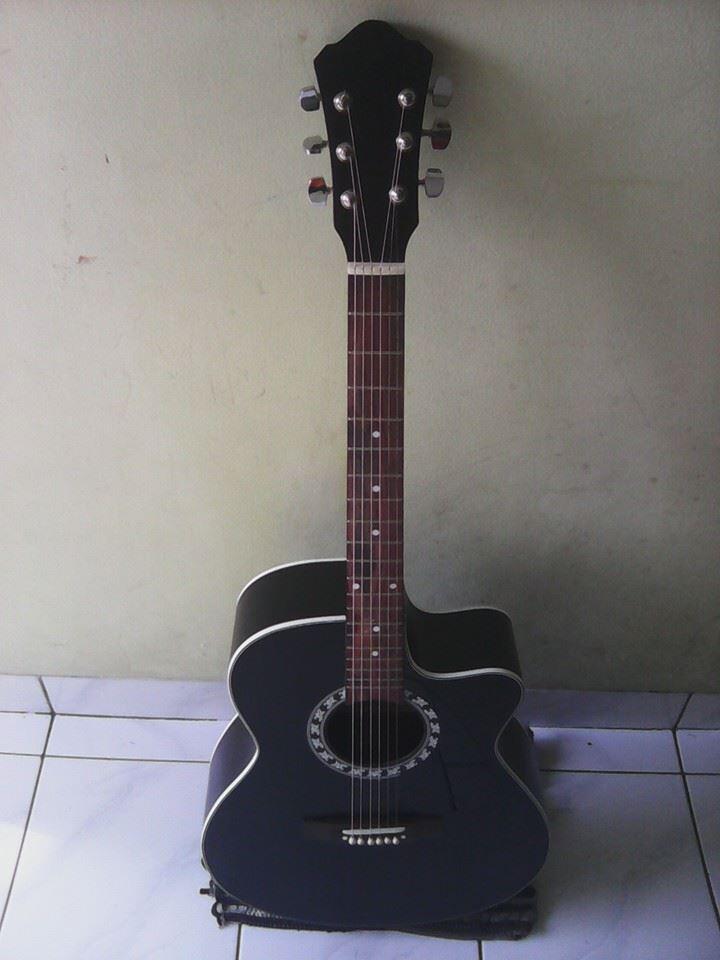 Gitar akustik elektrik Allegro fcs black dop