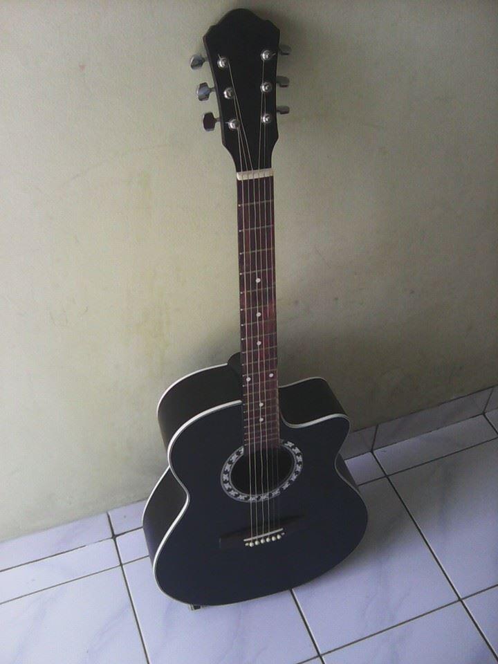 Gitar akustik elektrik Allegro fcs black dop