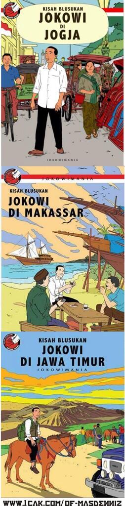&#91; PICT &#93; Blusukan Jokowi Versi Komik