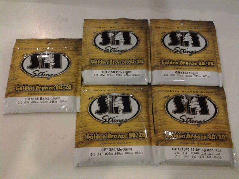 Original SIT Strings Royal/Golden/Phosphor Bronze,Power Wound Nickel,All Type & Size