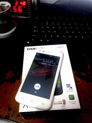Evercoss a7s putih TT lumia atau android