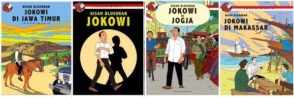 Jokowi Jadi Cover 'Komik Tintin'
