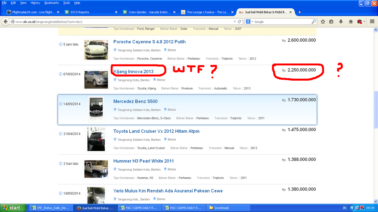 Gilak gan.....! mobil murah tapi dijual mahal..