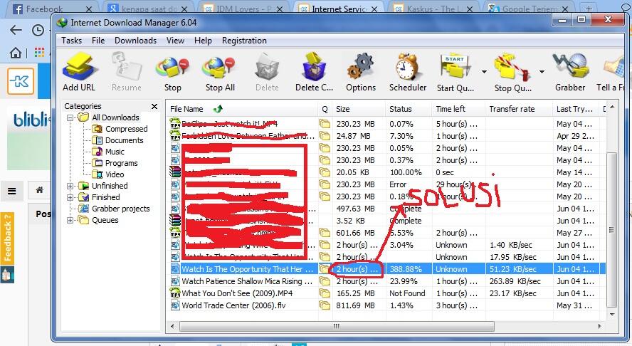 Kenapa idm keluar-a seperti ini..pa da solusinya