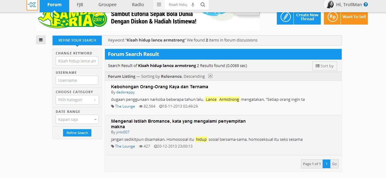 Kisah Hidup Lance Armstrong, From Hero to Zero