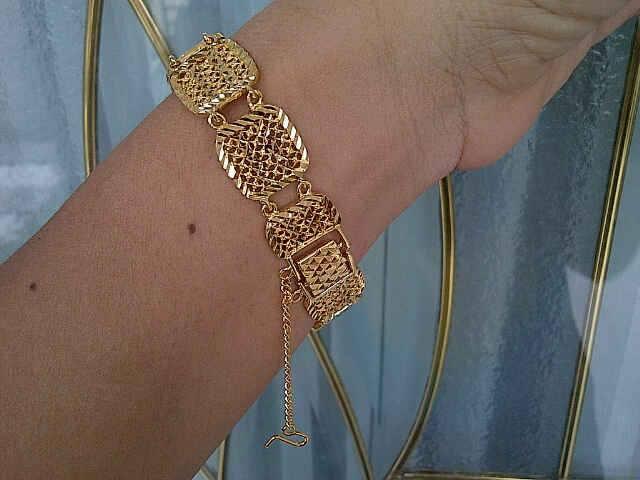 emas xuping  gelang  lapisan emas 24 k