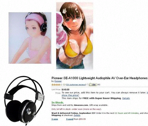 Headphone apa saja yang digunakan para karakter anime?