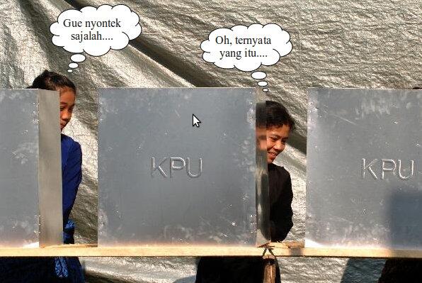 &#91;PIC&#93; Cara menentukan pilihan dalam PEMILU