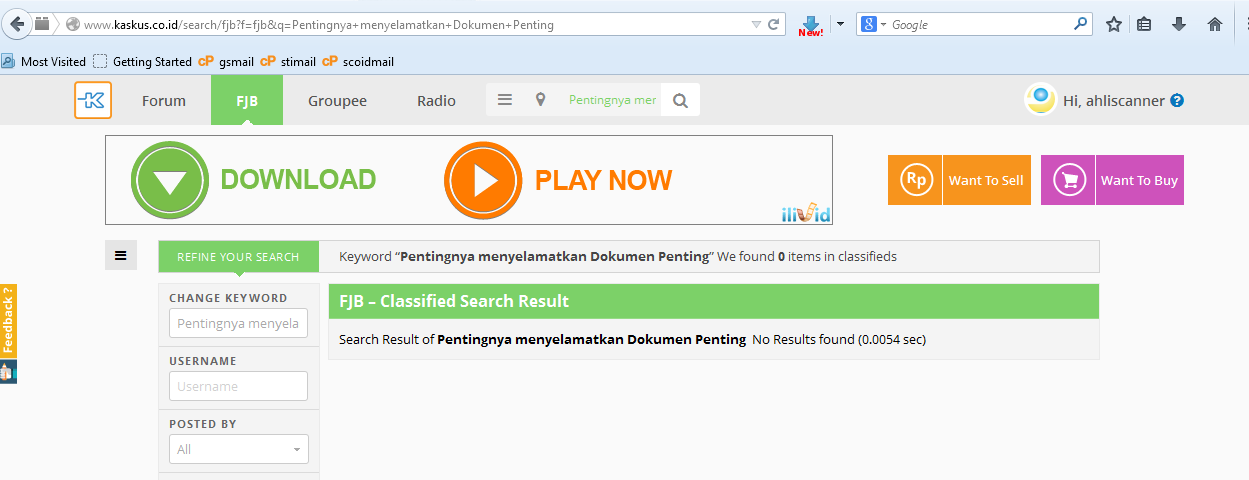 Pentingnya menyelamatkan Dokumen Penting