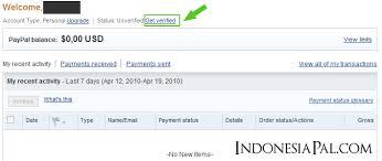 cara verivikasi paypal via kartu debit BNI