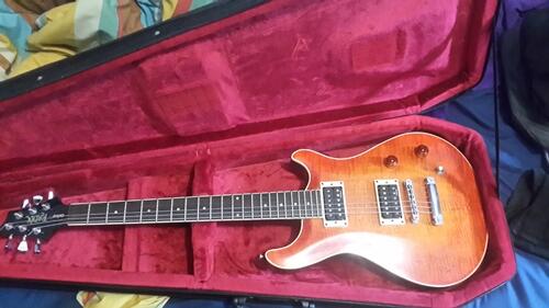RADIX DELUXE SUNBURST GUITAR second