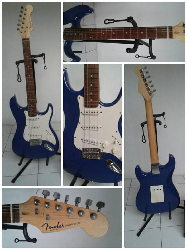 WTS gitar fender stratocaster+ amply MURMEER