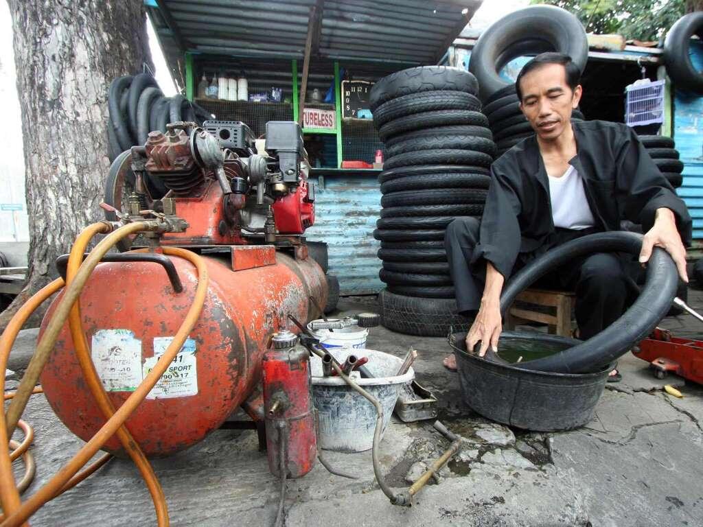Perjalanan Joko Widodo dalam Gambar