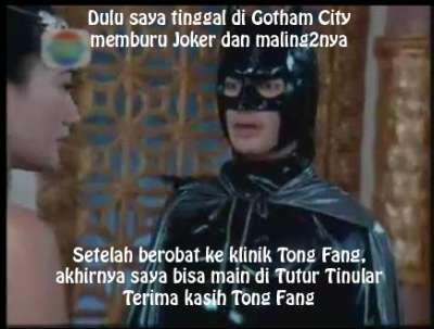 Rahasia Batman terungkap !!