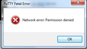 &#91;Help&#93; Bitvise SSH error