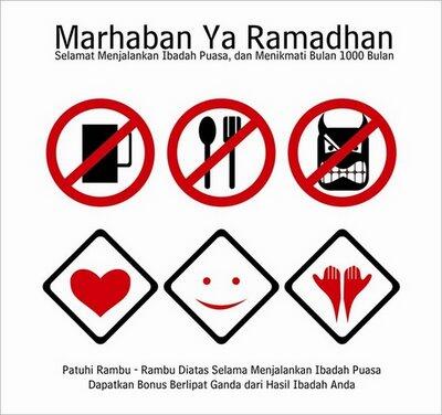 Tradisi dan Tanda-Tanda Akan Menjelang Puasa/Bulan Ramadhan (Hanya Di Indonesia)