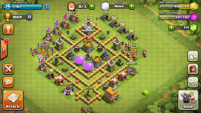 JUAL ID CLASH OF CLANS Harga murah meriah ( PICT selalu update setiap hari hari )