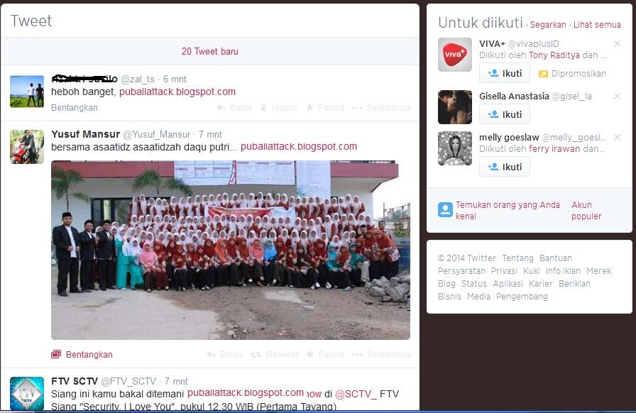 yang lagi populer di path, istagram, pinterest, twitter, faceboook ..