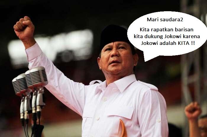 Dapat Nomor 2, Jokowi: Dua Simbol Keseimbangan (PANCA INDERA KITA)