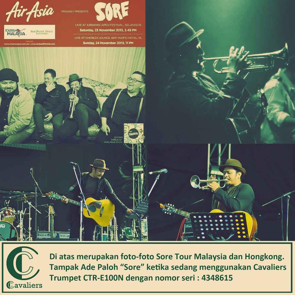 Jual Trumpet / Terompet / Trompet Cavaliers (Bekas Artis Indie)