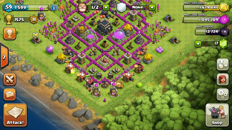 New Clan, Clash of clans