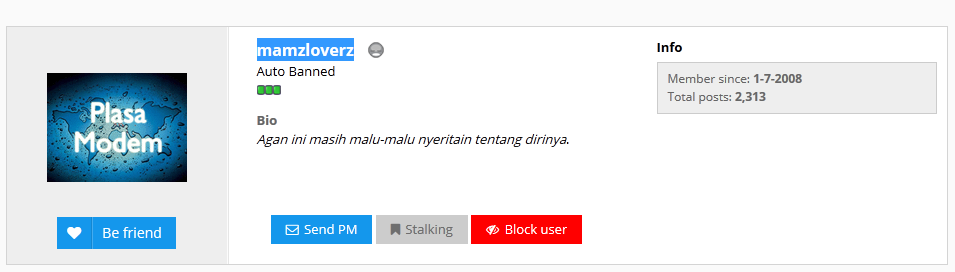 Buat Agan &amp; Sista ati2 kalo nyundul lapak di FJB bisa banned permanen