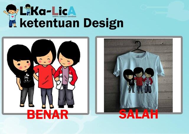 &#91; dicari &#93; Resseler Sablon Kaos Satuan &#91; LIKA-LICA T-shirt &#93;