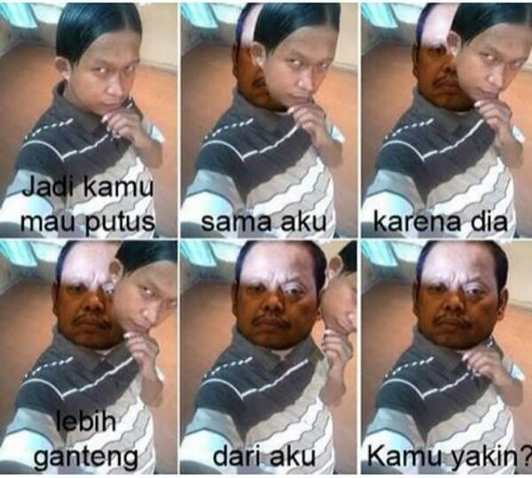 Saat Pacar Jadi Cakep Pas Jadi Mantan (MEME) 