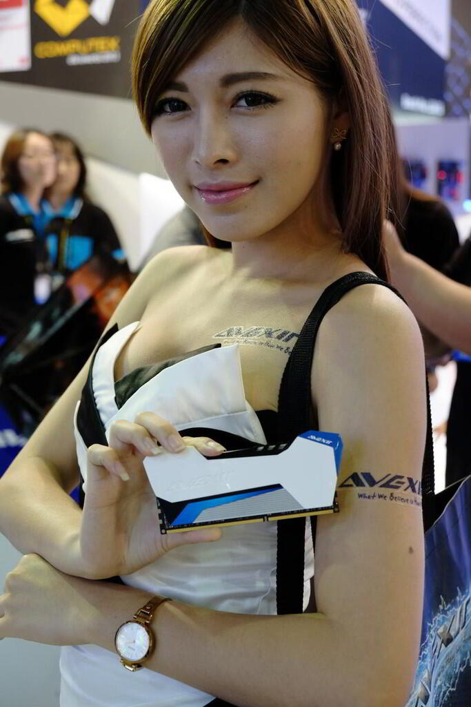 Melihat Booth Babes di Computex 2014, Taiwan