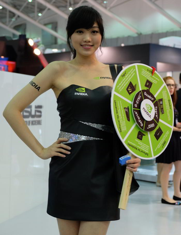 Melihat Booth Babes di Computex 2014, Taiwan