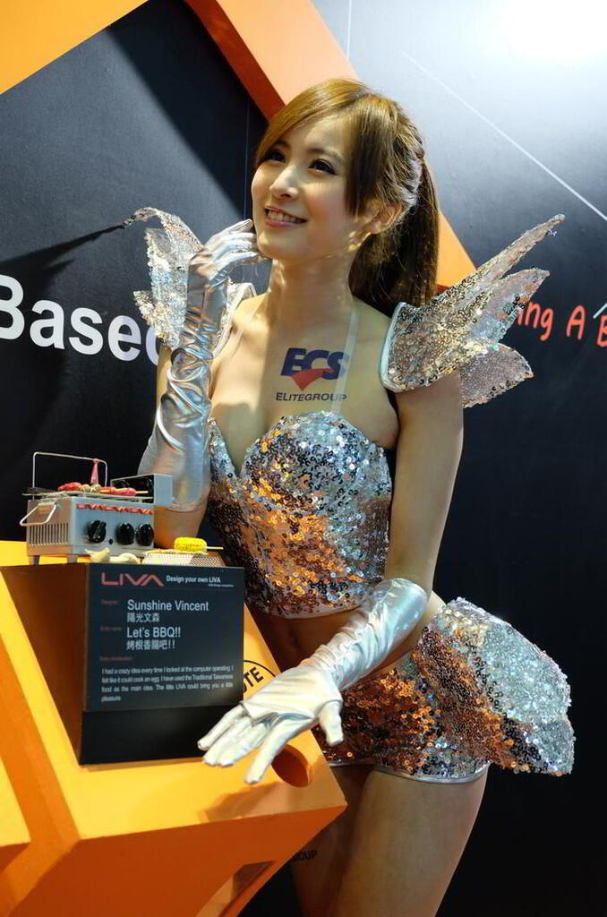 Melihat Booth Babes di Computex 2014, Taiwan