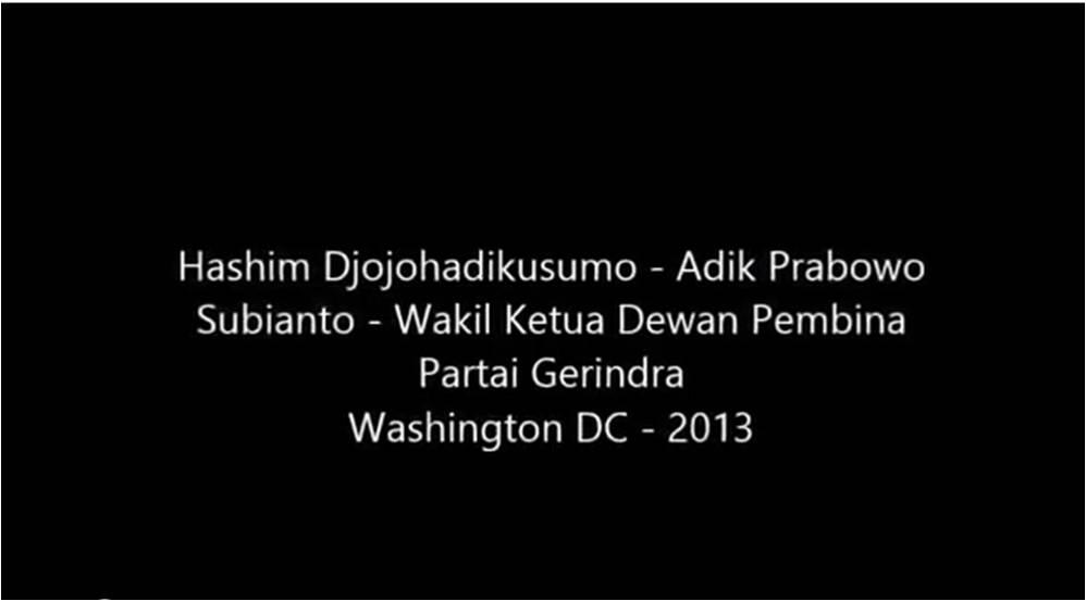 &#91;Official thread&#93; Semua tentang video pengakuan Hashim-Prabowo pro Amerika