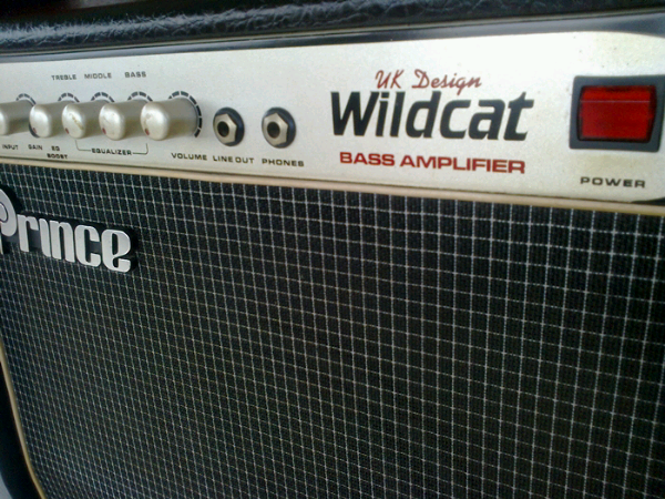 Ampli Bass Prince Wildcat Original UK Design