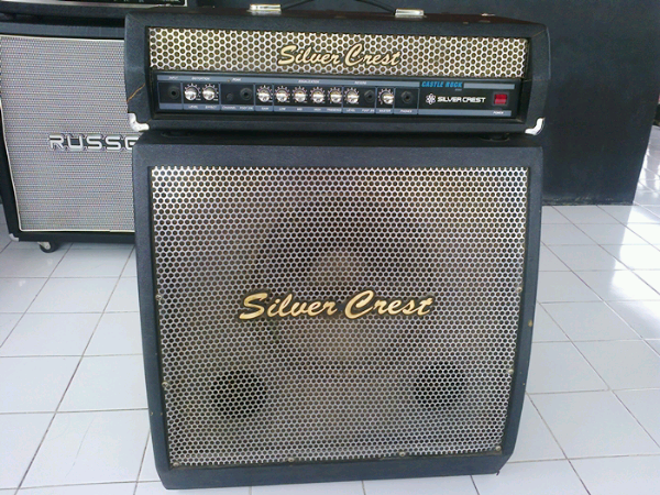Ampli Gitar Silver Crest (Castle Rock) Head Cabinet mantab!!!