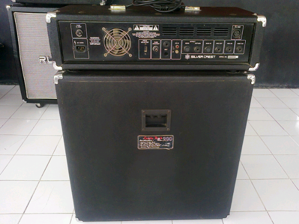 Ampli Gitar Silver Crest (Castle Rock) Head Cabinet mantab!!!