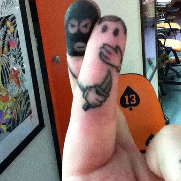 30 Desain Tatto Kreatif Di Tubuh Anda